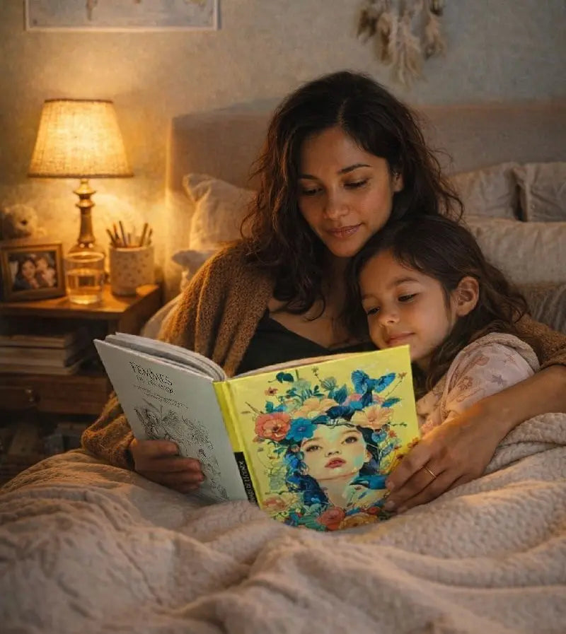 Lecture du soir du livre Femmes de Légende d'une mère à sa fille